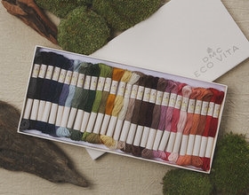 DMC Eco Vita boks med 30 farver